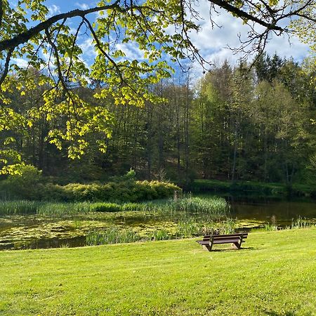 Pension-Ferienwohnung Liesbachtal Direkt Am Waldrand Bayerische Rhoen Schönau an der Brend エクステリア 写真